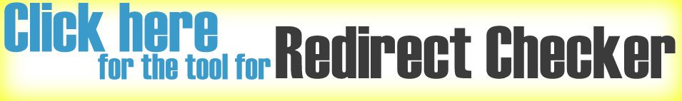 Blog Redirect Checker Tool