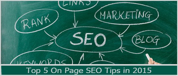 Die 5 besten On-Page SEO-Tipps im Jahr 2015