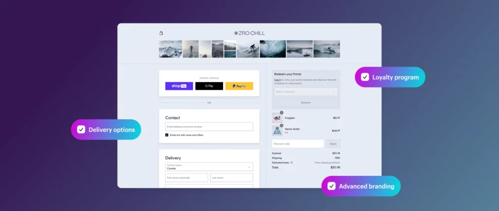 Shopify Checkout Extensibility