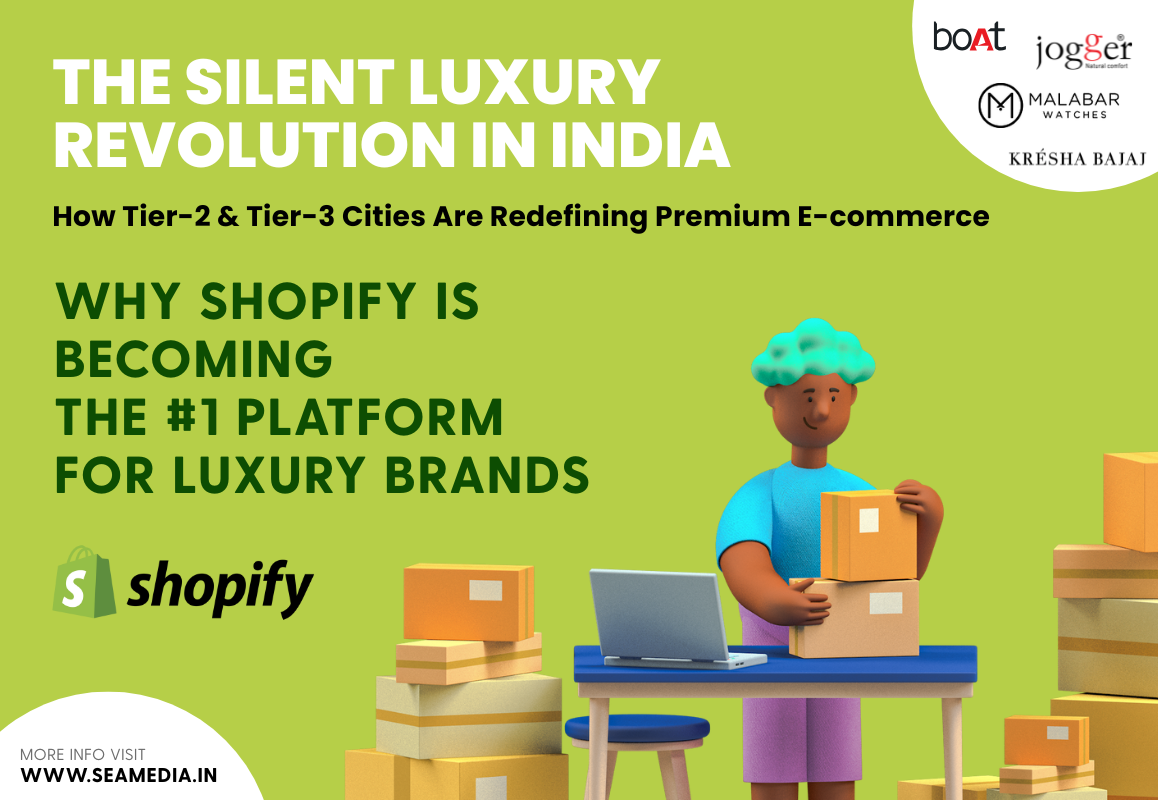 The Silent Luxury Revolution in India: How Tier-2 & Tier-3 Cities Are Redefining Premium E-commerce — And Why Shopify Is Becoming the #1 Platform for Luxury Brands