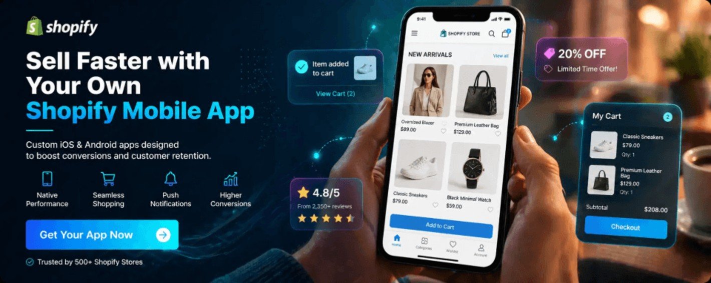 Shopify Mobile App Development Services